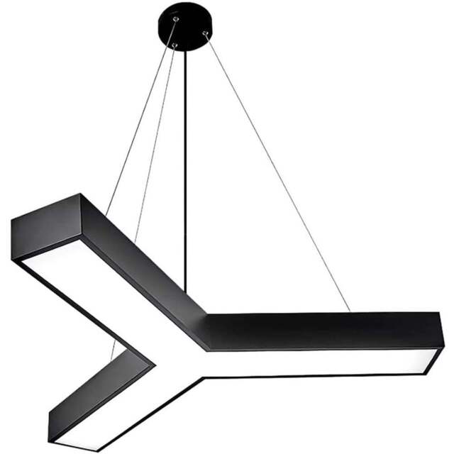 ENER-J Cool White LED 18W 6500K Hollow Y Shape Pendant Light - Size: 60 x 10 x 5cm - ENERJ - Wilko - image 1