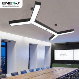 ENER-J Cool White LED 18W 6500K Hollow Y Shape Pendant Light - Size: 60 x 10 x 5cm - ENERJ - Wilko - thumbnail 3