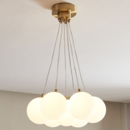 Gold Lottie 7 Ball Fitting Ceiling Light - Size: 45 x 70 x 40 cm - Wilko - thumbnail 7