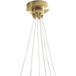 Gold Lottie 7 Ball Fitting Ceiling Light - Size: 45 x 70 x 40 cm - Wilko - thumbnail 5
