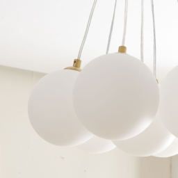 Gold Lottie 7 Ball Fitting Ceiling Light - Size: 45 x 70 x 40 cm - Wilko - thumbnail 4