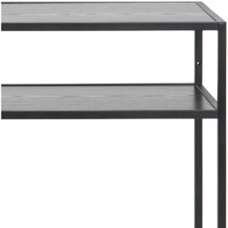 Florence Seaford Single Shelf Black Top Metal Console Table - Furniture To Go - Wilko - thumbnail 7