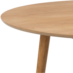 Florence Nagano 4 Seater Round Dining Table Oak - Brown - Furniture To Go - Wilko - thumbnail 6