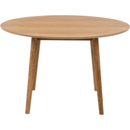 Florence Nagano 4 Seater Round Dining Table Oak - Brown - Furniture To Go - Wilko - thumbnail 4