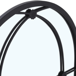 Living and Home Arched Metal Window Mirror 60 x 100cm - Size: 100 x 60cm - Wilko - thumbnail 6