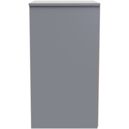Crowndale Las Vegas 3 Drawer Dusk Grey Bedside Table Ready Assembled - Wilko - thumbnail 5