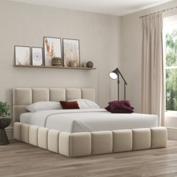 DS Living Ovella Single Cream Cubed Ottoman Bed - Wilko - thumbnail 5