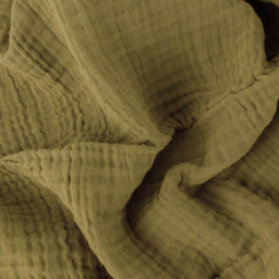 Yard Lark Khaki Green Large Muslin Cotton Throw 240 x 260cm - Size: 260 x 240cm - Yard Living - Wilko - thumbnail 6