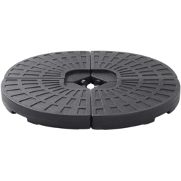 Living and Home Light Grey Square Rotatable Crank Cantilever Parasol with Fan-Shaped Base 3m - Size: 250 x 300 x 300cm - Wilko - thumbnail 3