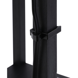 Portland Modern 3 Shelf Black Floor Lamp - Size: 26 x 26 x 160cm - Wilko - thumbnail 7