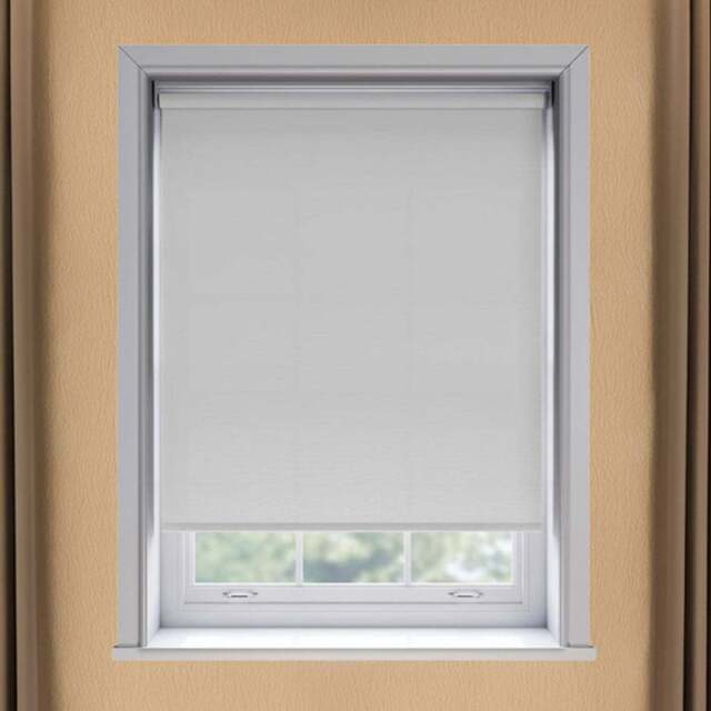 New Edge Blinds Thermal Blackout Roller Blind White 180cm - Size: W 180 x D 170cm - Wilko - image 1