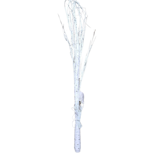 Samuel Alexander Ice White LED Indoor Outdoor Christmas Birch Tree 4ft - Size: 120 x 70 x 70cm - Wilko - image 1