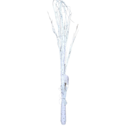 Samuel Alexander Ice White LED Indoor Outdoor Christmas Birch Tree 4ft - Size: 120 x 70 x 70cm - Wilko - thumbnail 1