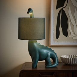 ValueLights Dinosaur Green Shade LED Table Lamp - Size: 46.5 x 33 x 21.5cm - Wilko - thumbnail 7