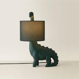 ValueLights Dinosaur Green Shade LED Table Lamp - Size: 46.5 x 33 x 21.5cm - Wilko - thumbnail 6