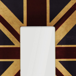 Premier Housewares 2300751 Union Jack Design Red Photo Frame 5 x 7inch - Size: 7 x 5 Inch - Wilko - thumbnail 4