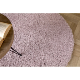 Origins Chicago Lilac Round Rug 133cm - Size: 133 x 133cm - Purple - Origins Rugs - Wilko - thumbnail 4