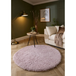 Origins Chicago Lilac Round Rug 133cm - Size: 133 x 133cm - Purple - Origins Rugs - Wilko - thumbnail 3