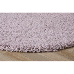 Origins Chicago Lilac Round Rug 133cm - Size: 133 x 133cm - Purple - Origins Rugs - Wilko - thumbnail 5