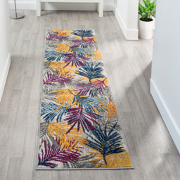 Desire Rugs San Marino Multicolour Leaf Rug 160 x 230cm - Size: 230 x 160 x 0.8cm - Wilko - thumbnail 7
