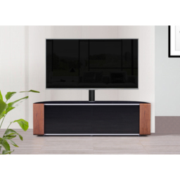 MDA Designs Sirius 1600 Hybrid 2 Door Walnut and Oak Complete TV Cabinet - Size: 45 x 160 x 48cm - Multi - Wilko - thumbnail 5