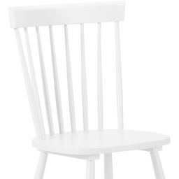 Julian Bowen Torino White Chairs Set of 4 - Wilko - thumbnail 5