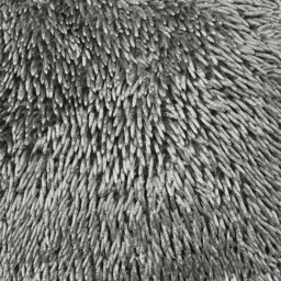Velosso Silver Shaggy Chenille Filled Cushion 43 x 43cm 2 Pack - Wilko - thumbnail 3