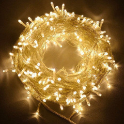 Shatchi 20 Warm White LED Clear Cable Christmas String Light 2m - Yellow - Wilko - thumbnail 4