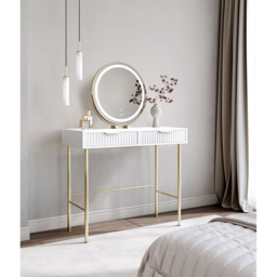 CARME Home Riley 3 Colour LED Gold Touch Sensor Light Mirror - Size: 16 x 58 x 59.5cm - Wilko - thumbnail 7