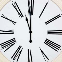 Numeral Clock Cream - Wilko - thumbnail 7