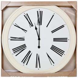 Numeral Clock Cream - Wilko - thumbnail 4