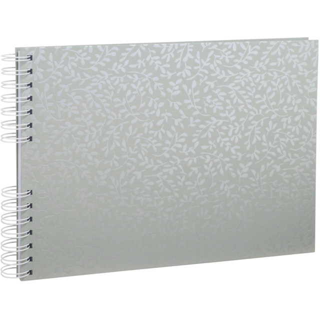 Exacompta Sage Green Spiral Photo Album 50 Sheets 150 Photos - Size: 32 x 22 x 3cm - Wilko - image 1