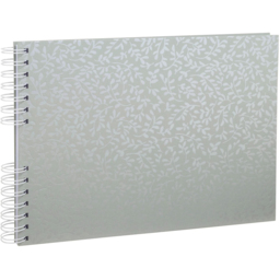 Exacompta Sage Green Spiral Photo Album 50 Sheets 150 Photos - Size: 32 x 22 x 3cm - Wilko - thumbnail 1