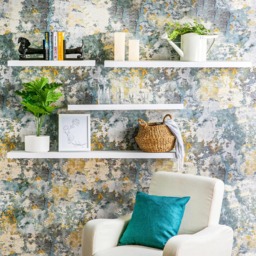 Harbour Housewares 100cm 2 Pack White Floating Wall Shelf - Size: 23.5 x 100 x 3.8cm - Wilko - thumbnail 5