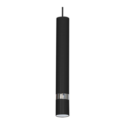 Milagro Joker Black Pendant Lamp 230V - Size: 8 x 8 x 80cm - Wilko - thumbnail 4