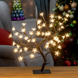 The Christmas Workshop 48 Warm White LED Blossom Tree - Wilko - thumbnail 5
