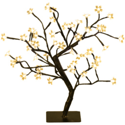 The Christmas Workshop 48 Warm White LED Blossom Tree - Wilko