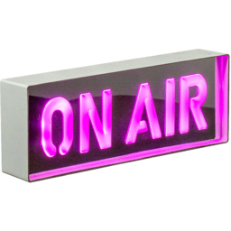 Global Gizmos On Air Neon Light - Size: 8 x 3.8 x 22cm - Pink - Wilko - thumbnail 3