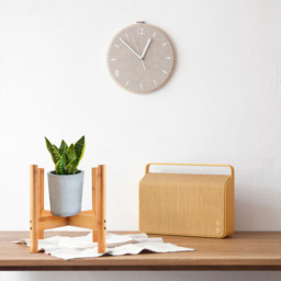 Raised Plant Stand Natural Multi-Tiered - Size: 25 x 25 x 25cm - Brown - Living and Home - Wilko - thumbnail 7