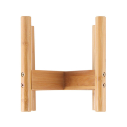 Raised Plant Stand Natural Multi-Tiered - Size: 25 x 25 x 25cm - Brown - Living and Home - Wilko - thumbnail 4