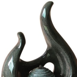 Bermuda Abstract Swan Water Feature - Size: 48 x 26 x 70cm - Grey - Bermuda Water Gardens - Wilko - thumbnail 3