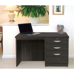 R White Cabinets 2 Drawer Single Cabinet Black Set-02 Desk - Size: 72.8 x 107.9 x 54cm - Wilko - thumbnail 5