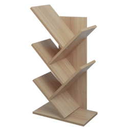 Living and Home 5 Shelf Natural Tree Shaped Bookshelf - Brown - Wilko - thumbnail 4