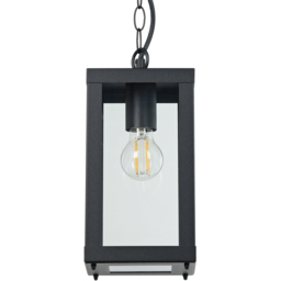 EGLO Alamonte1 Caged Exterior Pendant - Size: 113 x 15 x 15cm - black - Wilko - thumbnail 4