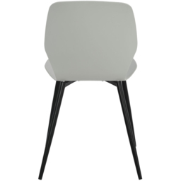 Core Products Carnaby Set of 2 Light Grey Plastic Kitchen Chair - Wilko - thumbnail 6
