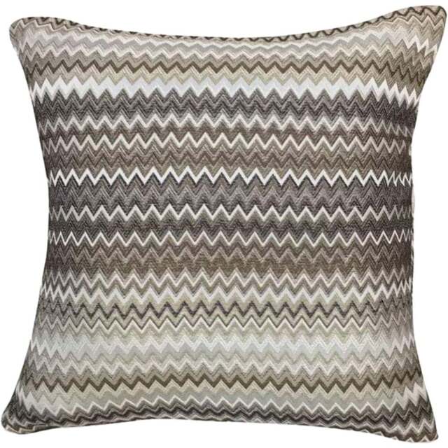 Serene Natural Boho Cushion Cover 43 x 43cm - Cream - Wilko - image 1