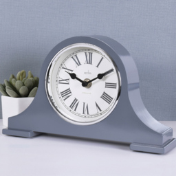Acctim Harston Napoleon Aston Grey Mantel Clock 15cm - Size: 4 x 25 x 15cm - Wilko - thumbnail 3