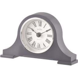 Acctim Harston Napoleon Aston Grey Mantel Clock 15cm - Size: 4 x 25 x 15cm - Wilko - thumbnail 4