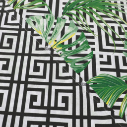 Velosso EasyCare Double Ethnic Leaf Reversible Duvet Set - Multi - Serene - Wilko - thumbnail 3