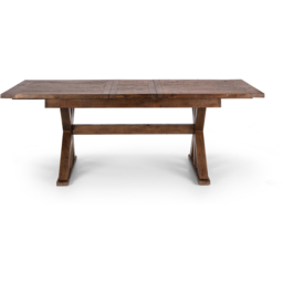 Julian Bowen Chatsworth 4 Seater Extending Dining Table - Size: 6 Seater - Brown - Wilko - thumbnail 5